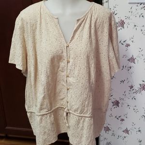 HOST PICK X2. Women's Bay Studio Casual or Dress Shirt